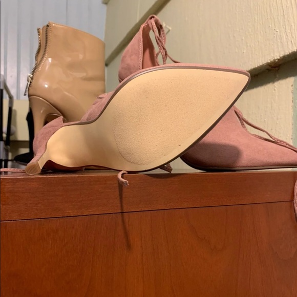 Deep Blush pink pumps - Picture 3 of 3